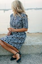 Fit and Flare Dress - Image 2