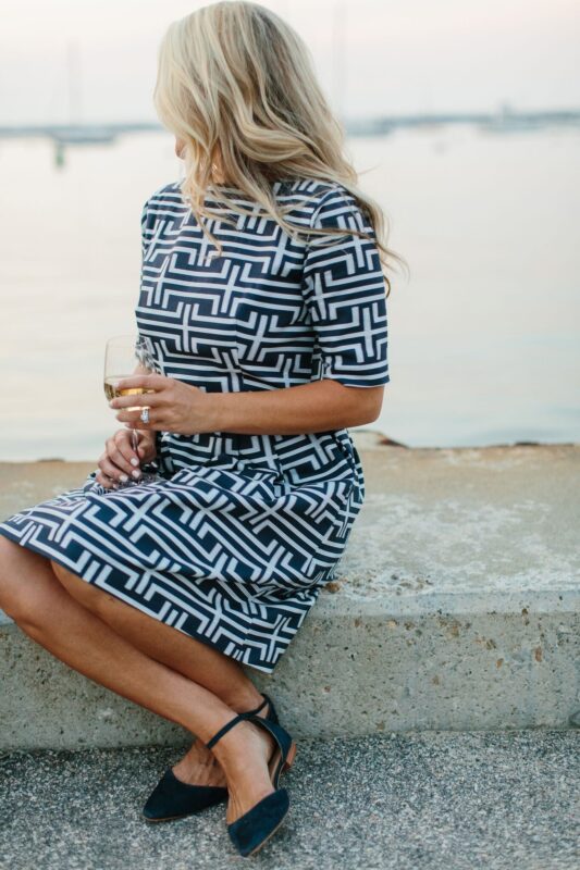 Fit and Flare Dress - Image 2