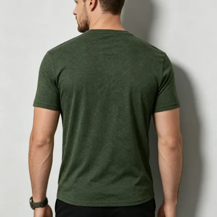 Men's Cotton Casual T-Shirt - Image 2