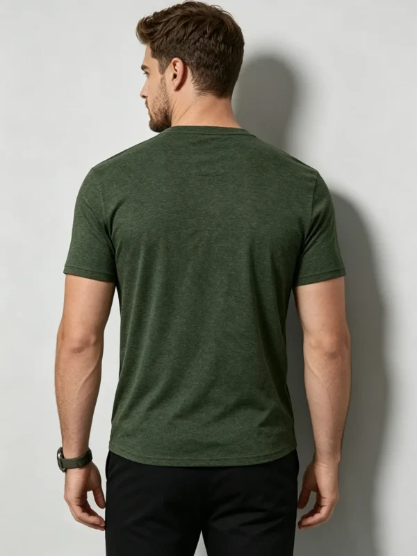 Men's Cotton Casual T-Shirt - Image 2