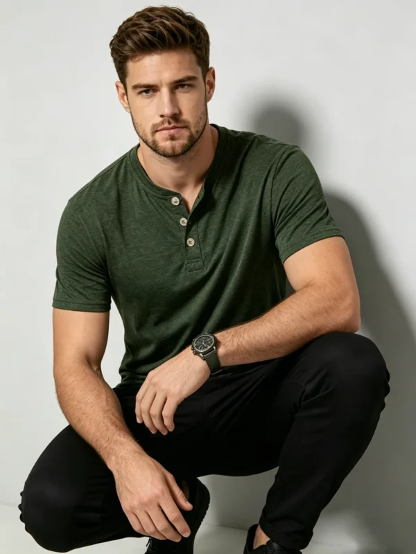 Men's Cotton Casual T-Shirt