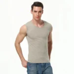 Men's Cotton Sleeveless Vest - Image 3