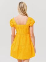 Women's Cap Sleeve Tiered Dress - Image 2