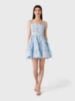Women's Floral Mini Dress - Image 2