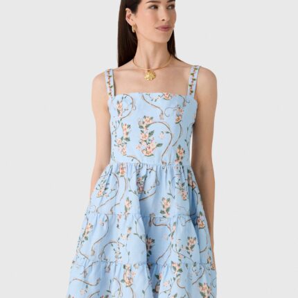 Women's Floral Mini Dress