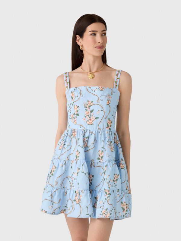 Women's Floral Mini Dress