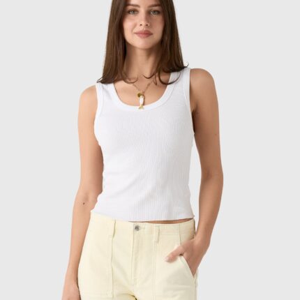 Women's Ribbed Tank Top